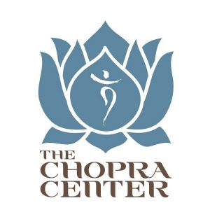The Chopra Center logo of a lotus flower